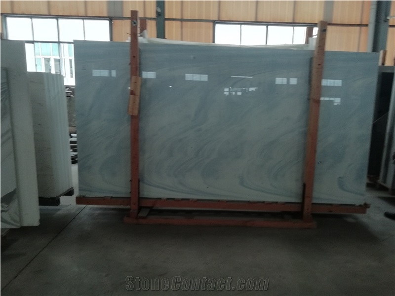 Floor Tiles Artificial Nano Blue Marble Stone Slabs Panel