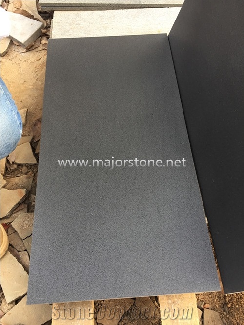 Black Basalt / Walling / Tiles / Paver / Cladding / Honed / Blue Stone
