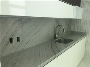 Opus Pearl Quartzite Slabs & Tiles, Brazil White Quartzite