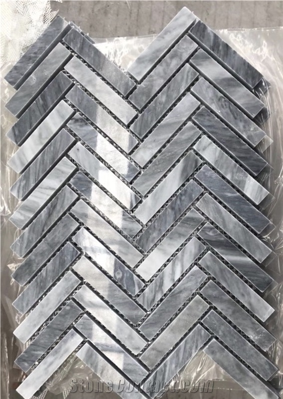 Bardiglio Grigio Grey Carrara Mosaic