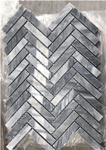 Bardiglio Grigio Grey Carrara Mosaic