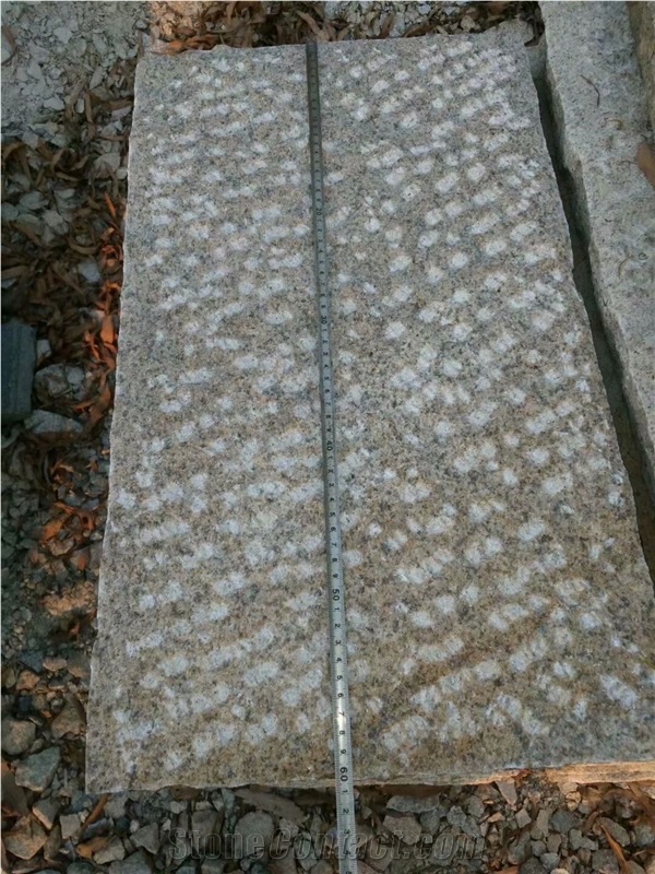 Yellow Granite Pavers G682 Granite Pavers Pineapple Finish