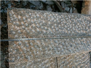 Yellow Granite Pavers G682 Granite Pavers Pineapple Finish