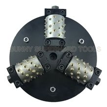 200mm Diamond Tools Bush Hammer Plate