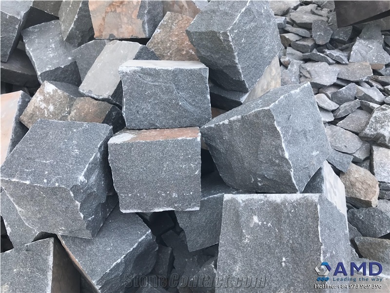 Vietnam Good Quality Grey Polished Basalt Stone Slabs & Tiles