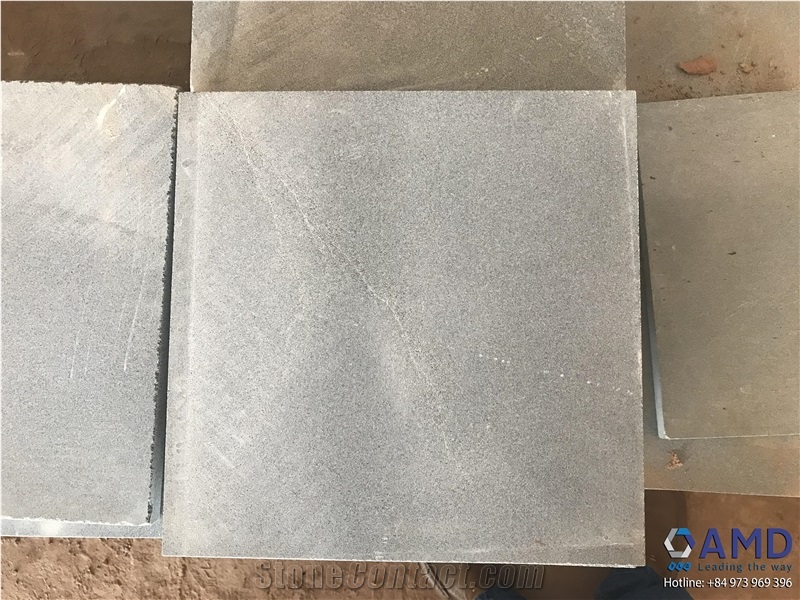 Vietnam Good Quality Grey Polished Basalt Stone Slabs & Tiles
