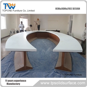 Acrylic Custom Size Office Meeting Table Desk