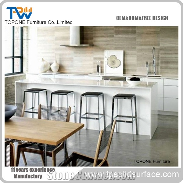 Acrylic Solid Surface Led Lighted Cinema Design Reception Counter