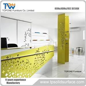 Acrylic Solid Surface Office Reception Table Design Acrylic Solid Surface Office Reception Table Design