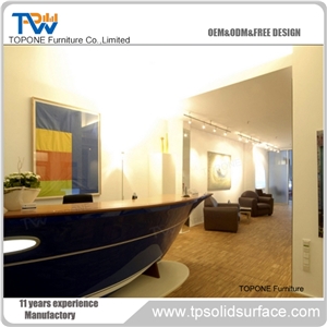 Acrylic Solid Surface Professional Price Bar Furniture Bar Counter