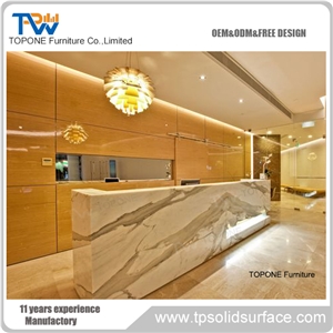Acrylic Widely Used Reception Counter Reception Furniture