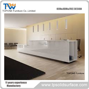 Acrylic Widely Used Reception Counter Reception Furniture