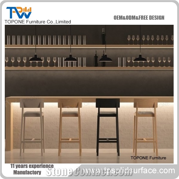 Artificial Marble Luxury Good Quality Reception Counter