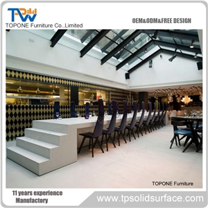 Artificial Marble Luxury Good Quality Reception Counter