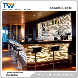 Artificial Stone Diamond Shape Fashion Bar Counter
