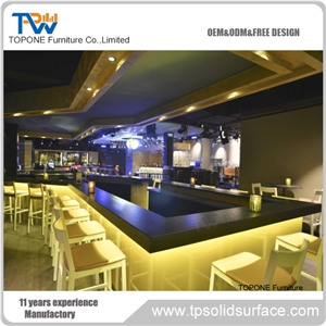 Artificial Stone Diamond Shape Fashion Bar Counter