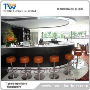 Artificial Stone Diamond Shape Fashion Bar Counter