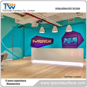 Artificial Stone Hot Sale Good Quality Reception Countertop