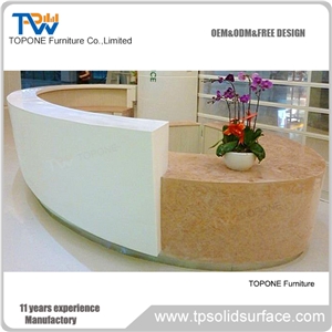 Modern Design Acrylic Stone Front Standing Table Modern Design Acrylic Stone Front Standing Table