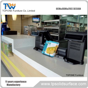 Modified Acrylic Widely Used Reception Counter Reception Furniture