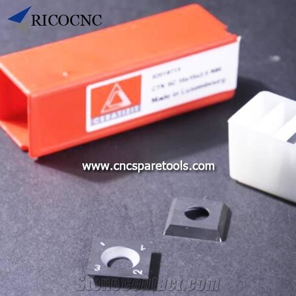 Tungsten Tct Carbide Indexable Insert Knives for Woodworking Tooling