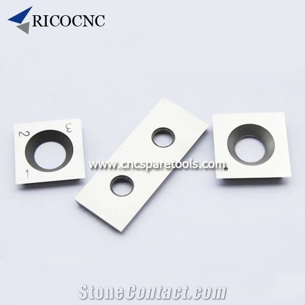 Tungsten Tct Carbide Indexable Insert Knives for Woodworking Tooling