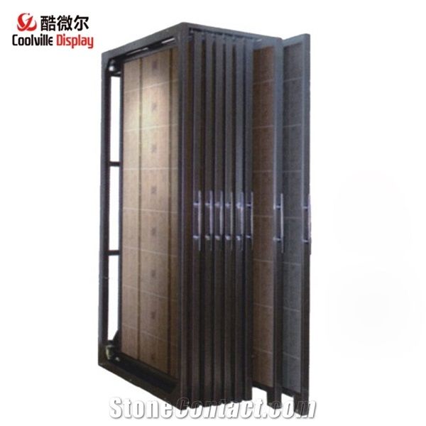 Marble Granite Tile Sample Display Racks for Showroom