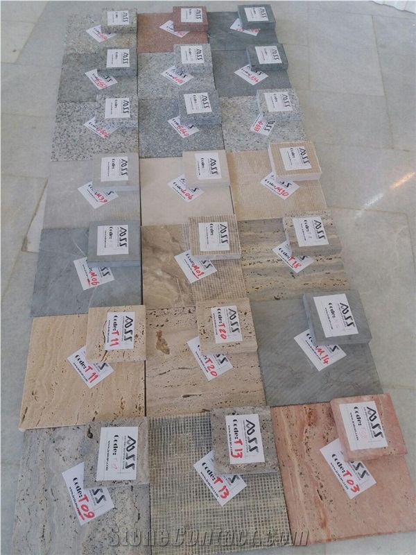 All Natural Stone Samples - Marble Tiles