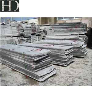 Cheap China Granite Pearl Blue Granite Polished Half Slabs for Sale，Kitchen Countertops