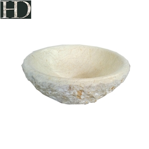 Classical Design Hotel Bathroom Granite Wash Sink Rough Surface Sink