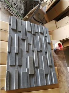 Andesite Cultured Stone Veneer , Ledge Stone ,China Black Andesite
