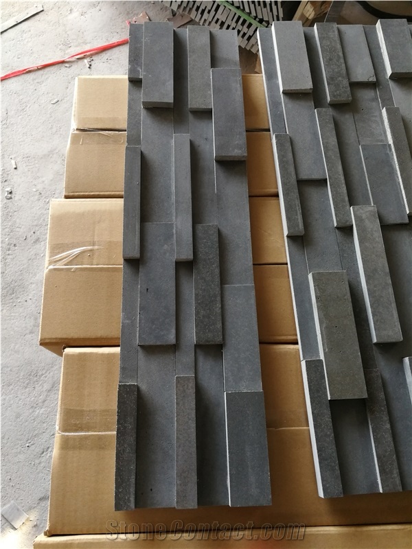 Andesite Cultured Stone Veneer , Ledge Stone ,China Black Andesite