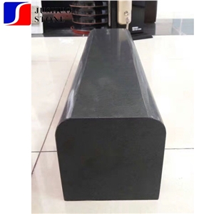 China Cheap Hainan Basalt Stone Kerb Side for Road/Path Decoration