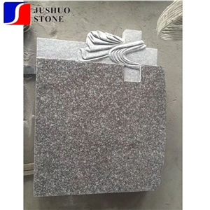 China G664 Polished Granite Stone Monument & Tombstone Gravestone