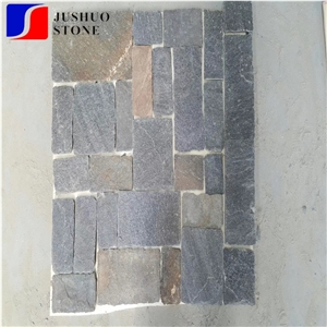 China Grey Slate Nature Split Culture Stone River Rock​ Ledge Stone