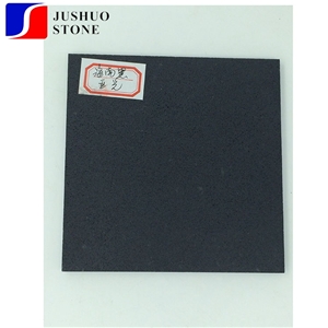 China Hainan Dark and Grey Honed Polished Basalt Floor Tile and Slab