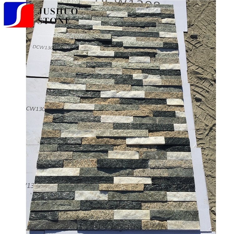China Natural Quartzite Stone Panel for Wall Cladding Inner Room Tiles