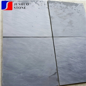 China Split Natural Black Slate Tile Flooring Wall Cladding Panel