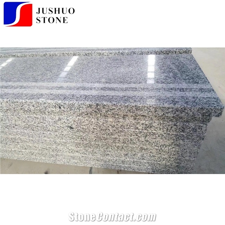 Crystal Grey Granite G603 Stone Thin Steps for Inner Stairs Decoration