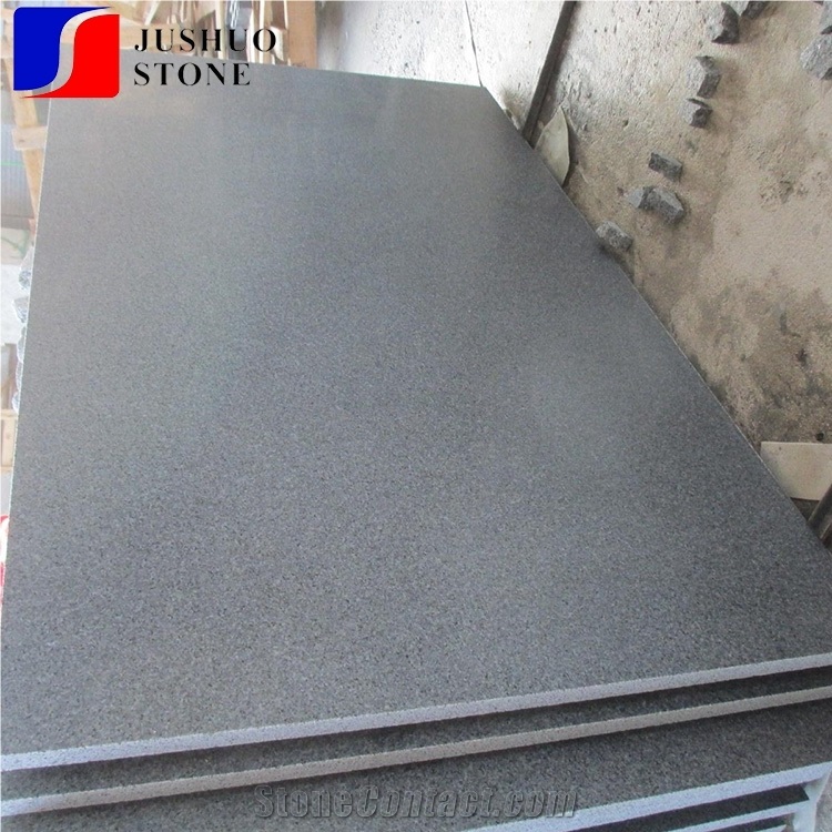 Dark Grey for Honed Granite G654,China Pedras Salgadas Tiles