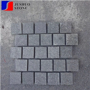 Flamed Mesh Paving Stone G684 Cobbles for Countyard Road Pavers