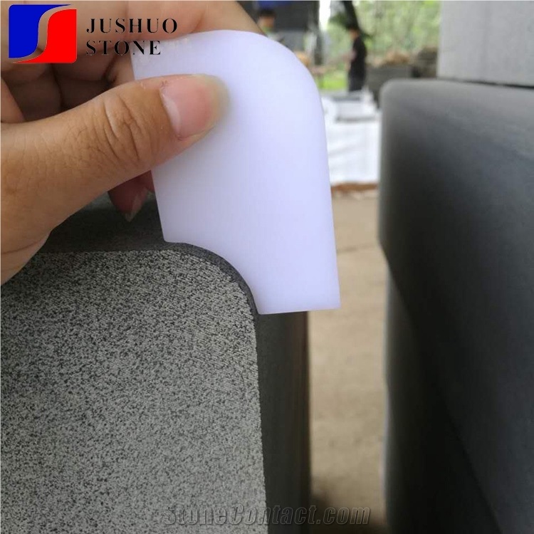Hainan Dark Basalt / Black Basalt / Honed / Natural Stone Kerb/Curbs