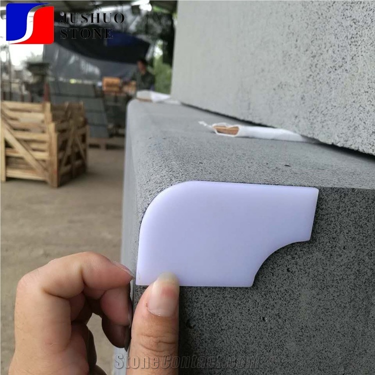 Hainan Dark Basalt / Black Basalt / Honed / Natural Stone Kerb/Curbs