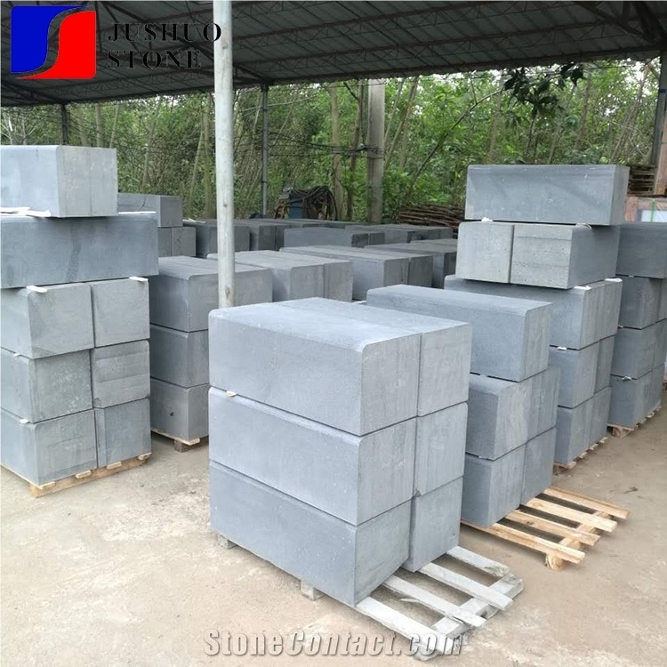 Hainan Dark Basalt / Black Basalt / Honed / Natural Stone Kerb/Curbs