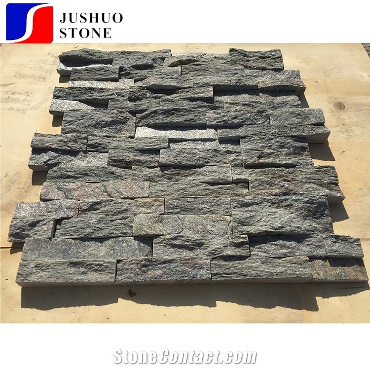 Multicolor Grey Loose Culture Slate Stone for Wall Cladding,Inner Room Dec