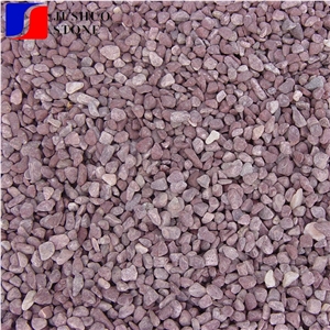 Multicolor Pebble Stone Striped Shape for Build Material Application