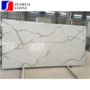 New Calaeatta White Quartz,Marmo Calacatta Blanco Manmade Stone