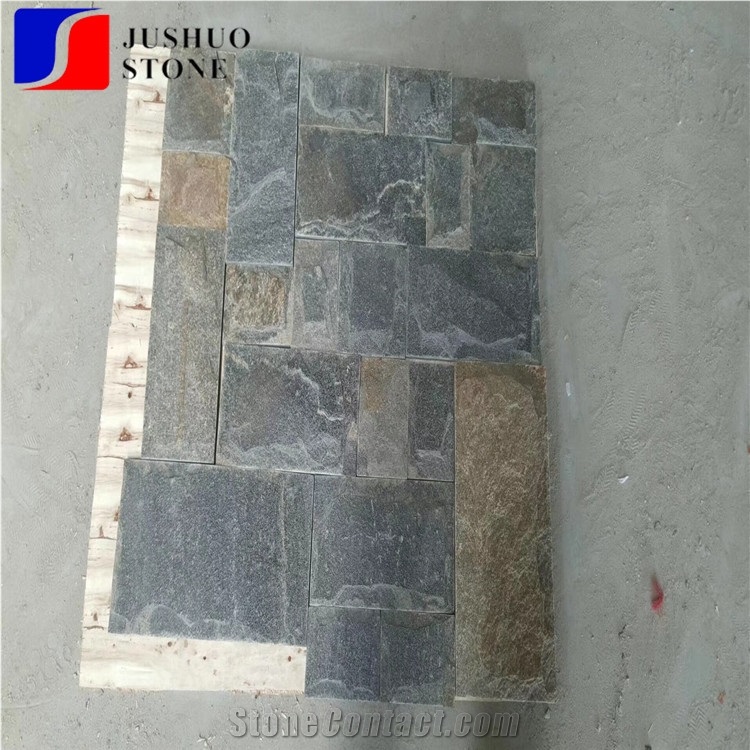 River Rock Wall Cladding Loose Stone Feature Wall Culture Stone Slate