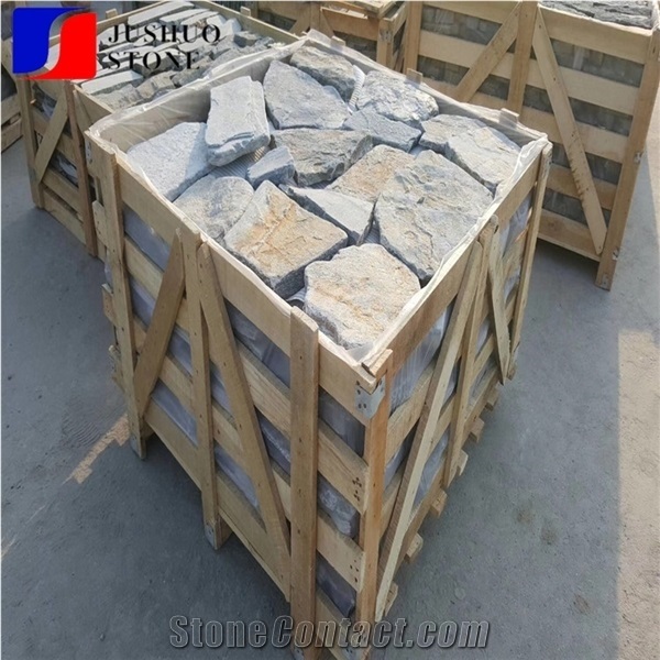 Wall Decor Exposed Wall Stone Pool Waterfall China Grey Slate