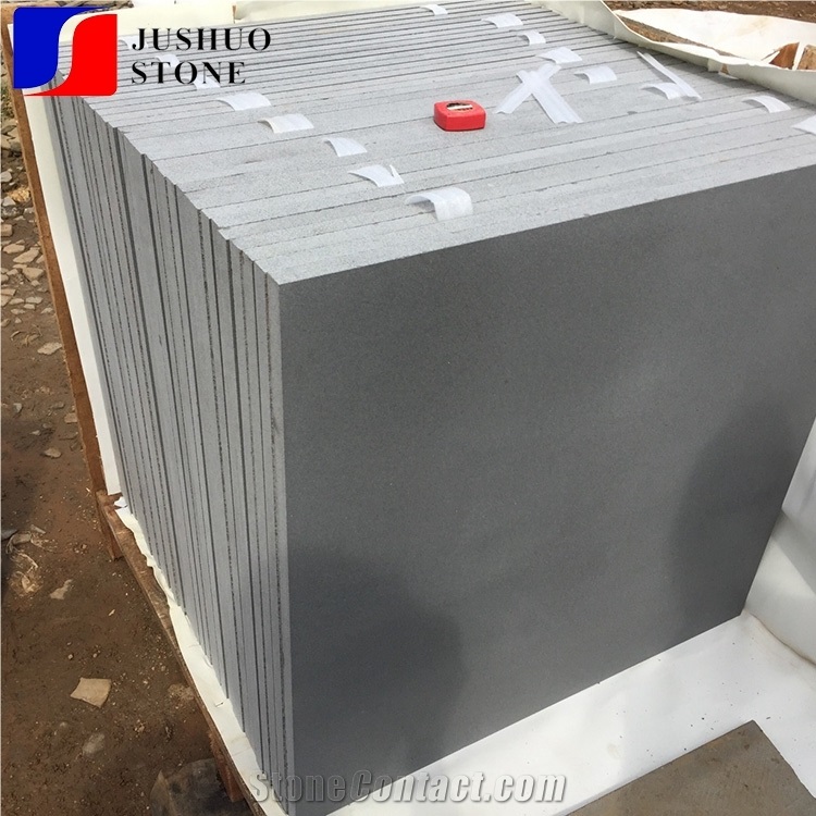 Waterproof Honed Hainan Grey Basalt Hainan Grey Lavastone Andesite